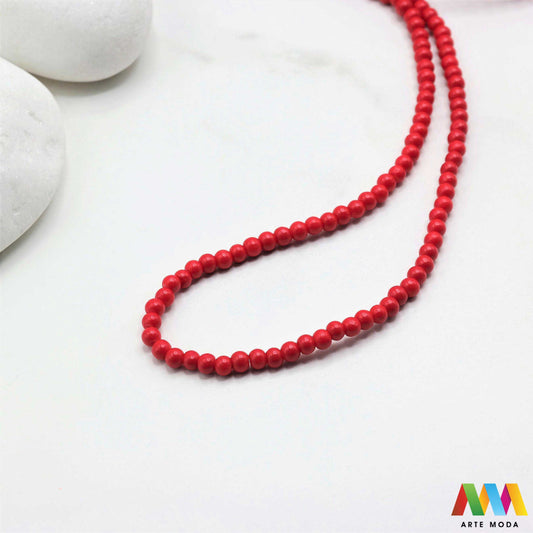 stakleni niz staklo perle zrna zrno staklena perla okrugle okrugla Staklene okrugle perle koje služe za nizanje i izradu nakita poput narukvica i ogrlica te torbica i ostalih modnih dodataka