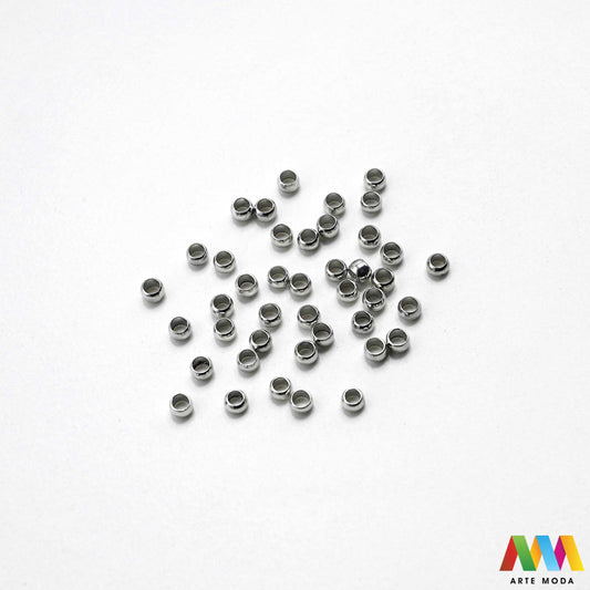 krimp perla završetak stoper za narukvicu razdjelnik metalne kuglice DIY pribor repromaterijal srebrni zlatni nakit perle crimp beads fiksatori sajlu flaks razdjelnici Fiksirajte svoju kreativnost Metalni stoperi su neophodni za izrađivača nakita Bilo da osiguravate završetke ogrlice radite na dizajnu s razmaknutim perlama naši stoperi pružaju maksimalnu sigurnost stabilnost srebro zlato bakar ovi mali važni elementi osigurat će da vaš uradi sam nakit izgleda uredno i profesionalno arte moda repromaterijal