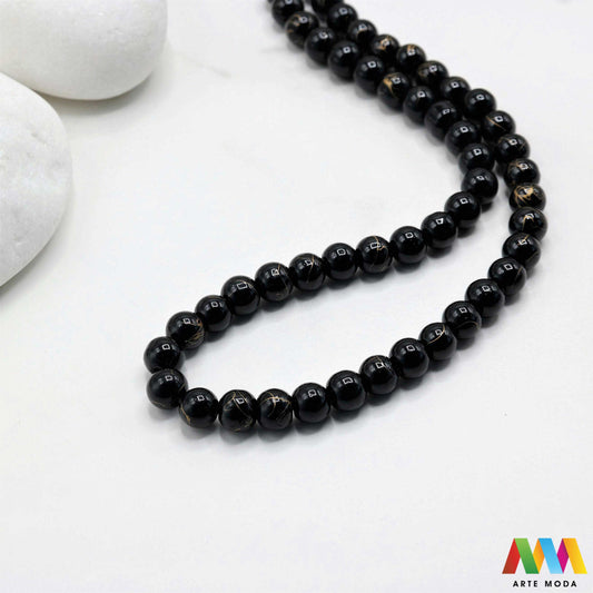 stakleni niz staklo perle zrna zrno staklena perla okrugle okrugla Staklene okrugle perle koje služe za nizanje i izradu nakita poput narukvica i ogrlica te torbica i ostalih modnih dodataka