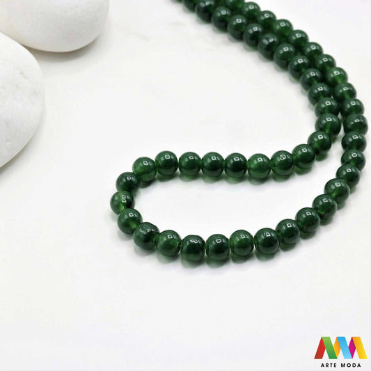 stakleni niz staklo perle zrna zrno staklena perla okrugle okrugla Staklene okrugle perle koje služe za nizanje i izradu nakita poput narukvica i ogrlica te torbica i ostalih modnih dodataka