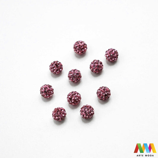 shamballa disco kugle kristalne perle sjajne kuglice cirkoni glamur nakit izrada narukvica DIY svjetlucavo šarene pave s kristalima za svjetlucave narukvice materijal ogrlice Dodajte dozu glamura svojim kreacijama su prekrivene stotinama sitnih kristala koji pružaju efekt Ove svjetlucave perle su idealne za izradu popularnih elegantnih naušnica i upečatljivih ogrlica Dostupne u širokoj paleti boja naše kristalne kuglice osigurat će da vaš uradi sam nakit bude u centru pažnje arte moda repromaterijal