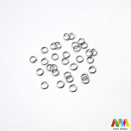 alkice spojnice karike jump rings spojni prstenovi metalni kolutovi DIY pribor repromaterijal srebrne zlatne izrada nakita spajanje perli metalne za nakit otvorene zatvorene izradu materijal prsten elementi narukvice ogrlice Osigurajte čvrstinu nakitu Metalne alkice su neizostavne spojnice spajanje kopči privjesaka lanaca Birajte između prstenova u raznim veličinama bojama bronca složenost vašeg uradi sam projekta kvalitetne alkice pružit profesionalan siguran završetak kreaciji arte moda repromaterijal
