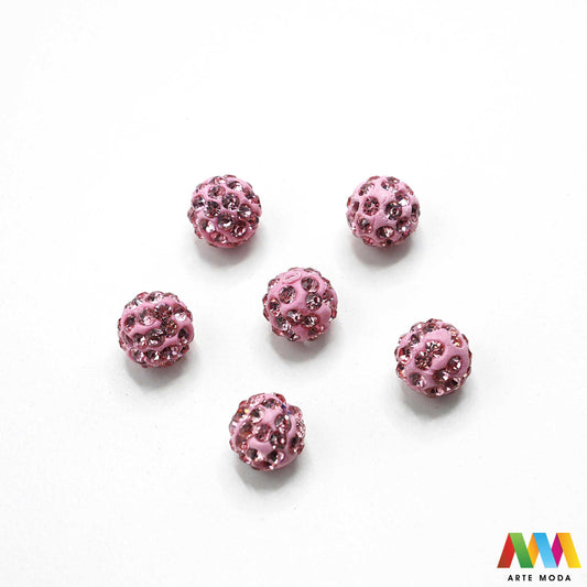 shamballa disco kugle kristalne perle sjajne kuglice cirkoni glamur nakit izrada narukvica DIY svjetlucavo šarene pave s kristalima za svjetlucave narukvice materijal ogrlice Dodajte dozu glamura svojim kreacijama su prekrivene stotinama sitnih kristala koji pružaju efekt Ove svjetlucave perle su idealne za izradu popularnih elegantnih naušnica i upečatljivih ogrlica Dostupne u širokoj paleti boja naše kristalne kuglice osigurat će da vaš uradi sam nakit bude u centru pažnje arte moda repromaterijal